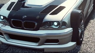 BMW M3 GTR at the race Memory