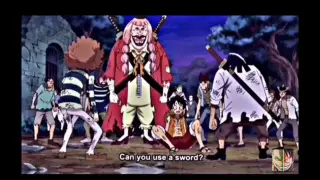 Luffy's swordsmanship