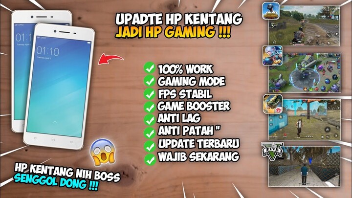 Update Hp Kentang Jadi Hp Gaming 🔥 Terbaru‼️