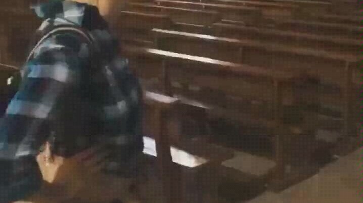 Sister Malinda discovered that singing in a church in Montefrío, Spain, comes with built-in reverb, 