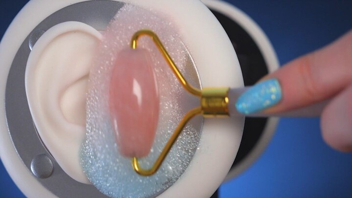 [Stress Relief] Love the feeling of foam cleaning my ears—so cozy | Sound therapy for stress relief 