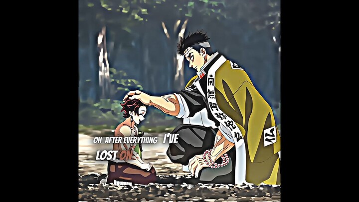「 Gyomei Himejima backstory 😭」- Lost on You | Demon Slayer edit | #gyomei #demonslayer #anime