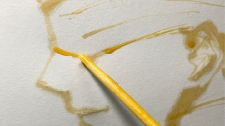 Can hot pot soup base be used for painting? So amazing!