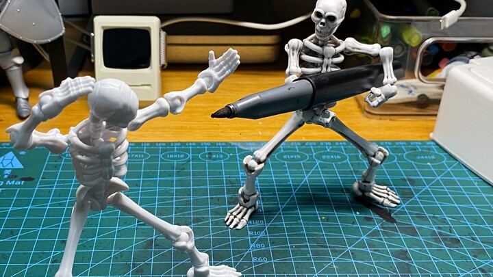 Chỉ cần có một số bàn tay! Hội Dummy13 Skeleton Man và Vintage siêu đơn giản! Bạn thực sự có thể làm