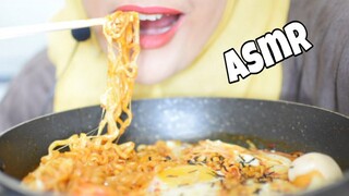 ASMR MIE SAMYANG BLUDAK 2X SPICY DAN KEJU MOZARELLA | ASMR INDONESIA