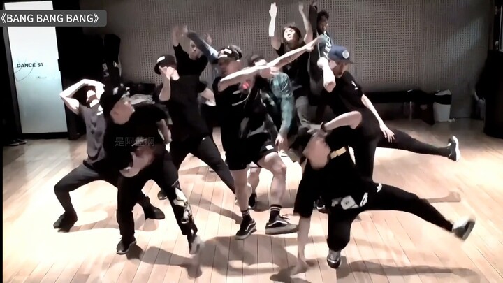 BigBang-《bangbangbang》Rehearsal Room Dance HD Version