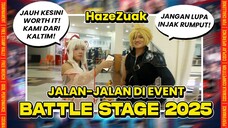 Jalan-jalan di event Battle Stage 2025!