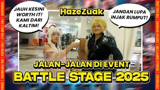 Jalan-jalan di event Battle Stage 2025!