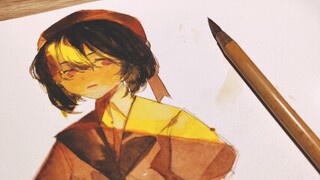 【Opacity Watercolor / Mendengarkan Lagu】Saya hampir lupa memperbarui karena saya mencoba mengejar pa
