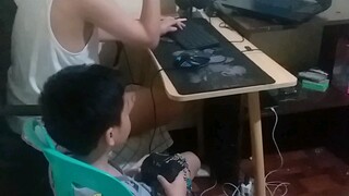 when my friend play games