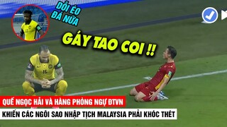 Dàn Sao Nhập Tịch Malaysia Phải Khóc Thét Trước Hàng Phòng Ngự ĐTVN Như Thế Này Đây| Khán Đài Online