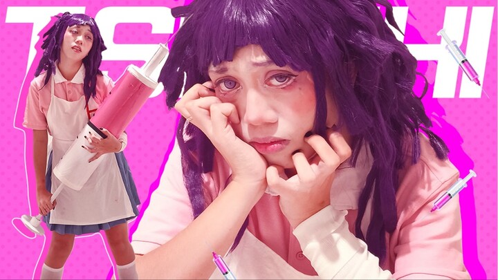 Mikan Tsumiki Cosplay Transition