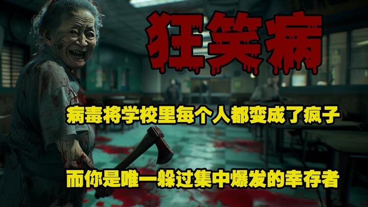 The virus turned everyone in the school into a madman—luckily, you managed to escape unscathed! “The