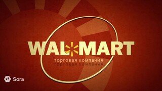 WalMart logo, 1960s - 1980s Soviet Animation Movie Opening Style