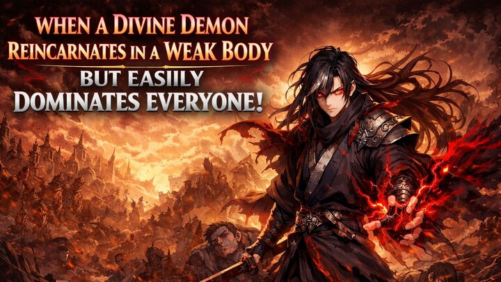 When a Divine Demon Reincarnates in a Weak Body But Easily Dominates Everyone! -