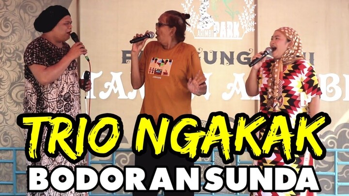 NGAKAK DEUI DI TAMAN ARIMBI || CEU PIYAH, ROMLAH & MANG FAJAR