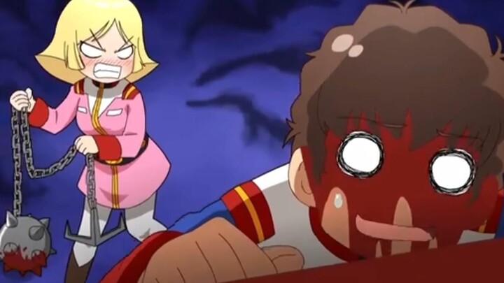 Maybe Gundam-san can relax once in a while.