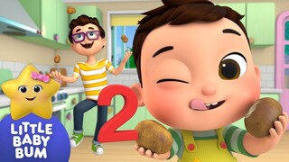 One Potato Two Potato Baby Max Learning Time | Nursery Rhymes