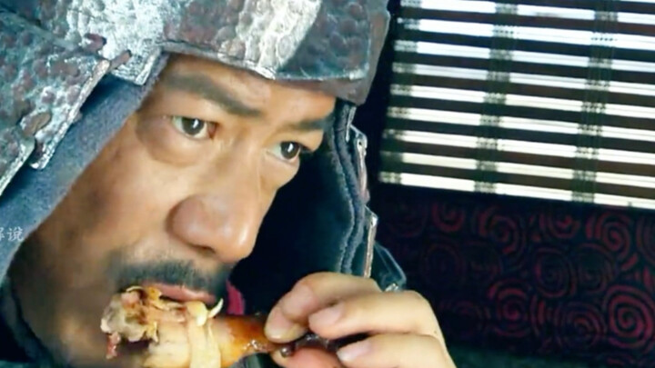 Han Xin would eat roast chicken and drink fine wine every day when he went to battle