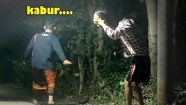 PRANK HANTU KEPALA BUNTUNG DI MALAM JUMAT