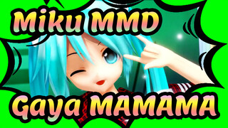 [Miku MMD] Cinta Pasti Meluncur / Gaya MAMAMA / Seragam Pelaut Sekolah / 1080P60FPS