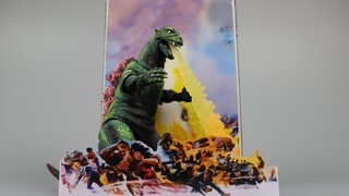 [Chia sẻ mở hộp] Phiên bản Poster phim NECA Godzilla 1956