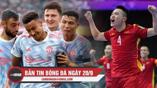 Bản tin Bóng Đá ngày 20/9 | M.U kịch tính thắng West Ham; Futsal Việt Nam góp mặt vòng 1/8 World Cup