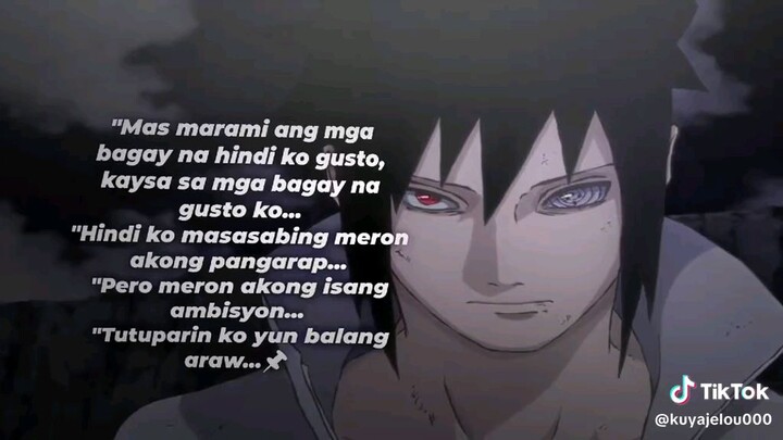 Uchiha sasuke once said