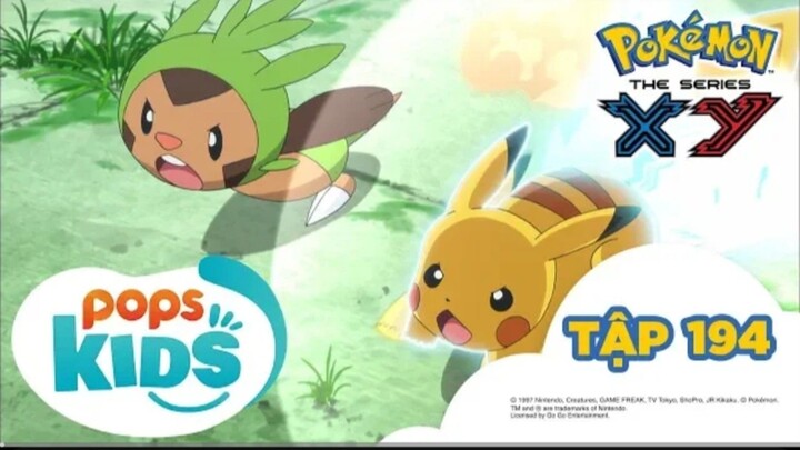 [S17 XY] Pokémon Tập 194 - Harimaron Đấu Với Mega Mega Nyasu - Hoạt Hình Tiếng Việt Pokémon