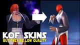 KOF SKINS  BUT THEY'RE IN LOW QUALITY MODE | MOBILE LEGENDS LITE VERSION | MOBILE LEGENDS WTF