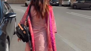 girl walking