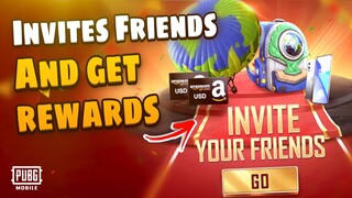 NEW TODAY EVENT! Invite Your Friends and Get Reward | PUBG MOBILE