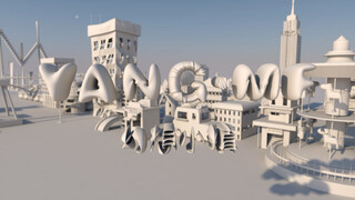 C4D动画｜纸屋生长动画｜自学C4D的第一个多月