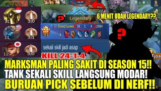 MARKSMAN TER OP DI SEASON 15!! SEKALI TEMBAK TANK MUSUH AUTO MODAR! WAJIB DI PICK SEBELUM DI NERF!!