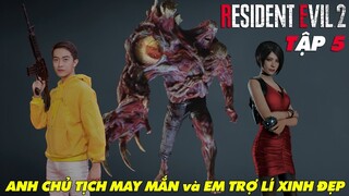 RESIDENT EVIL 2 CrisDevilGamer | Tập 5: ANH CHỦ TỊCH CrisDevilGamer MAY MẮN và EM TRỢ LÍ XINH ĐẸP