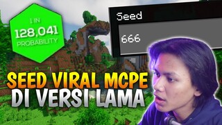 MENCOBA SEED MCPE YANG VIRAL DI VERSI LAMA ! Wah Ada Modified Jungle Edge nya ???(BIOME TERLANGKAH)😱