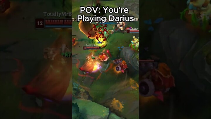 POV: You're Playing Darius  #leagueoflegends #darius