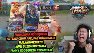 BIKIN MMR FANNY NOOBQUEEN TURUN?! KARNA DIA! GUSION GW JUGA - Mobile Legends