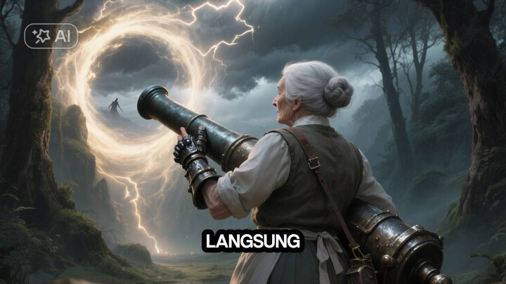 Nenek Nenek jagoan juga 😅