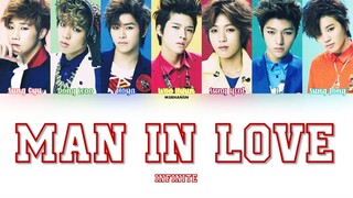 INFINITE – Man In Love (남자가 사랑할 때) [Han|Rom|Eng] Color Coded Lyrics