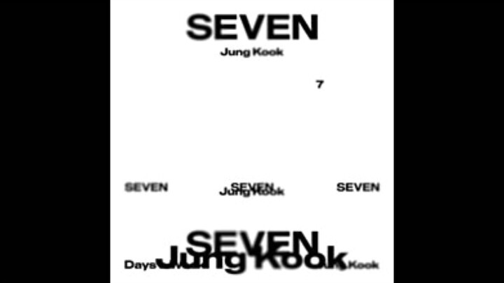 Seven by Jungkook (cover)