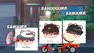 ketika bangunin sahur orang yg sering nonton     K-pop