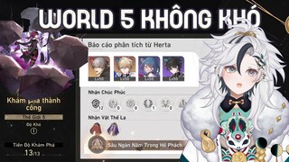 [HONKAI: STAR RAIL] ĐI WORLD 5 KHÔNG KHÓ VỚI BẢO HỘ - DAN HENG LÀM HẾT