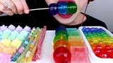 colorful  Jelly ASMR | Mukbang