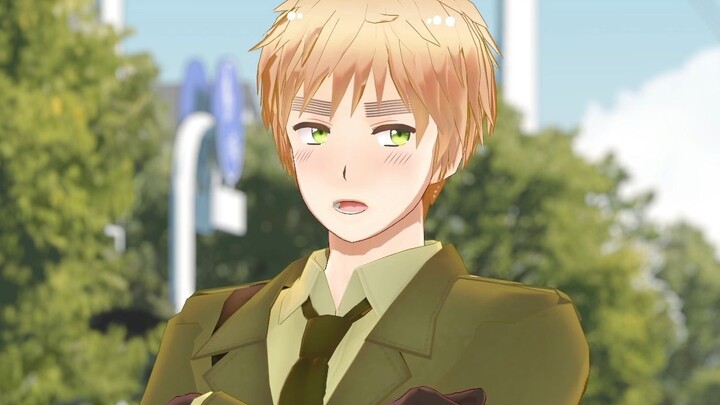 [MMD.3D] APH. Arthur yang bersama denganmu merayakan valentine