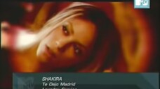 Shakira - Te Dejo Madrid (MTV Asia 2002)