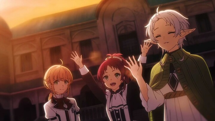 gabungan video opening mushoku tensei dengan ending attack on titan ke 7