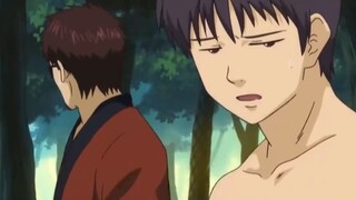 Gintama: When a guy was stranded on a deserted island, the first thing he did was to take off his pa