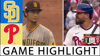 San Diego Padres vs. Philadelphia Phillies (10/23/22) NLCS Game 5 Part 1| MLB Highlights