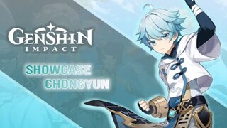 Genshin Impact Chongyun Showcase (All Skills)